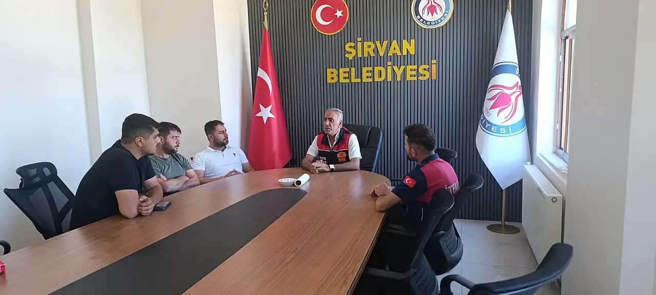 Siirt Şirvan'da Çıkan Yangın Kısa Sürede Kontrol Altına Alındı