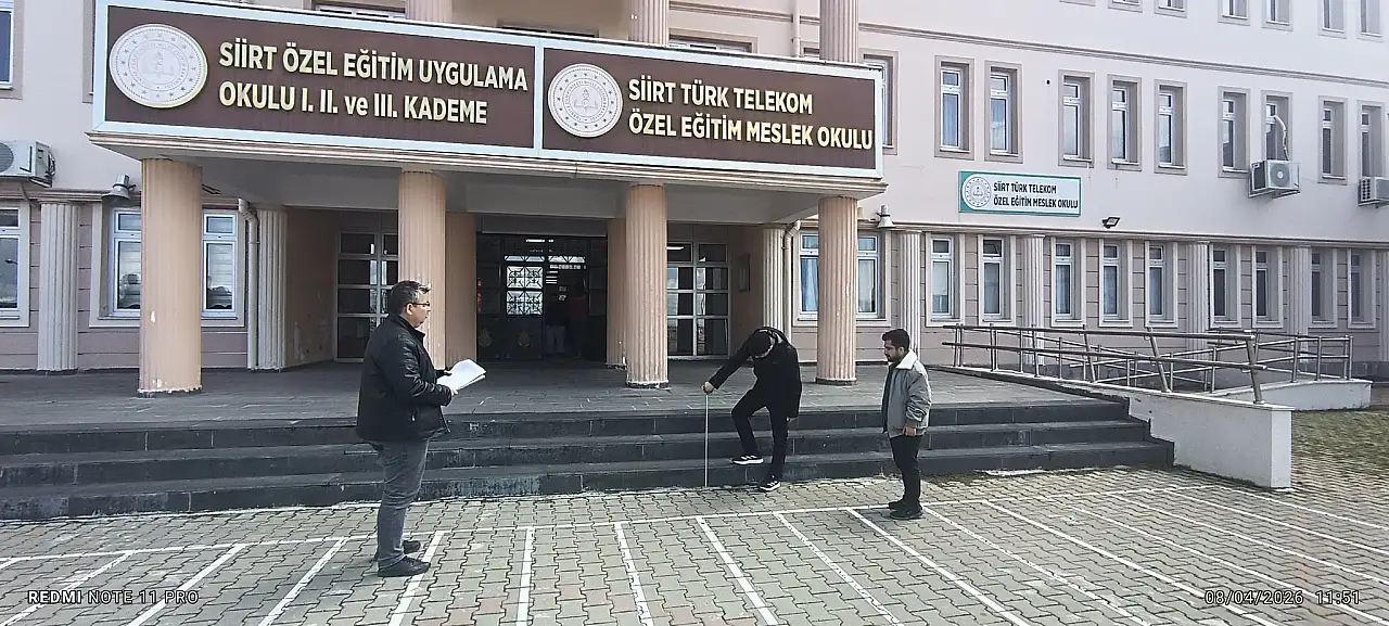 Siirt'te Kurumlarda Erişilebilirlik Denetimleri Devam Ediyor