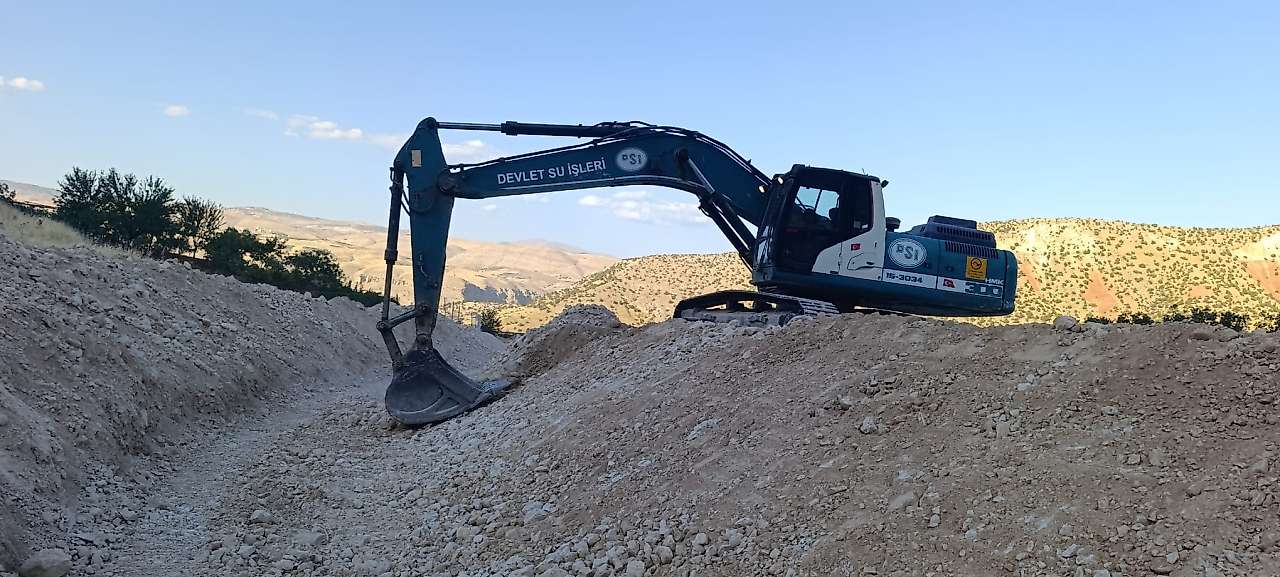 Siirt Kayaboğaz'da Sel Sonrası Dere Islahı Tamamlandı