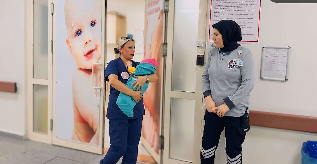 Siirt'te Hastanede Bebek Kaçırma Tatbikatı Gerçekleştirildi