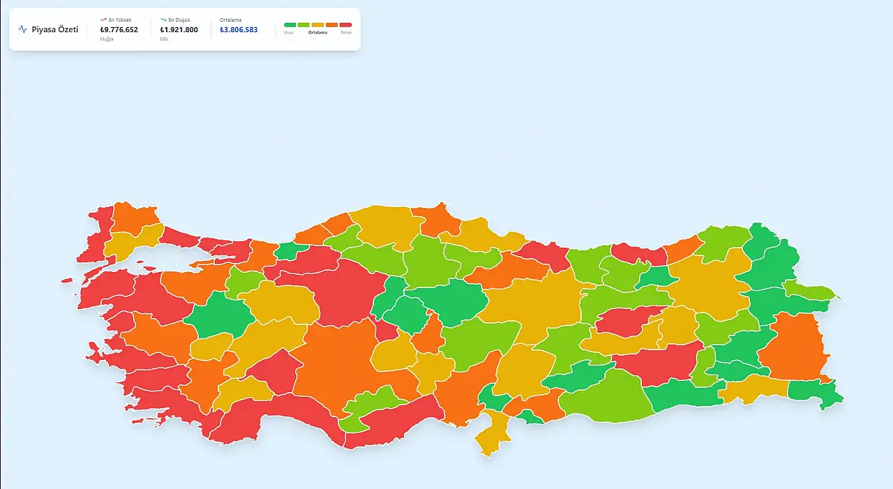 Siirt'te Ortalama Ev Fiyatları Ne Kadar? Türkiye'de Kaçıncı Sıradayız? İşte Siirt'te Ortalama Ev Fiyatları