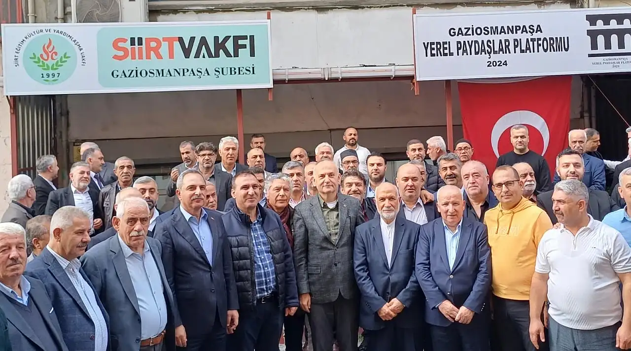 Gaziosmanpaşa'da Yerel Paydaşlar Buluşmasında Siirtliler İle Bir Araya Gelindi!