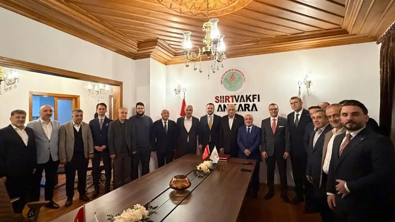AK Parti Siirt İl Başkanı Özturan'dan Ankara'da Siirt Mesaisi