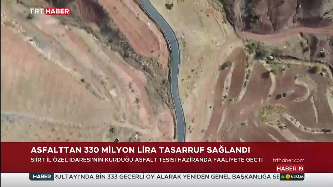 SİİRT, KENDİ ASFALTINI ÜRETİYOR: 330 MİLYON TL'LİK TASARRUF ULUSAL GÜNDEMDE