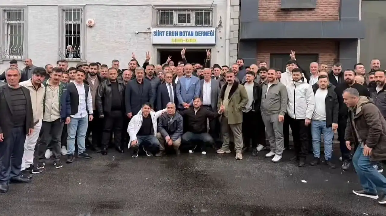 DEM Parti Ağrı Milletvekili Sakık, Bursa'da Siirtlilerle bayramlaştı