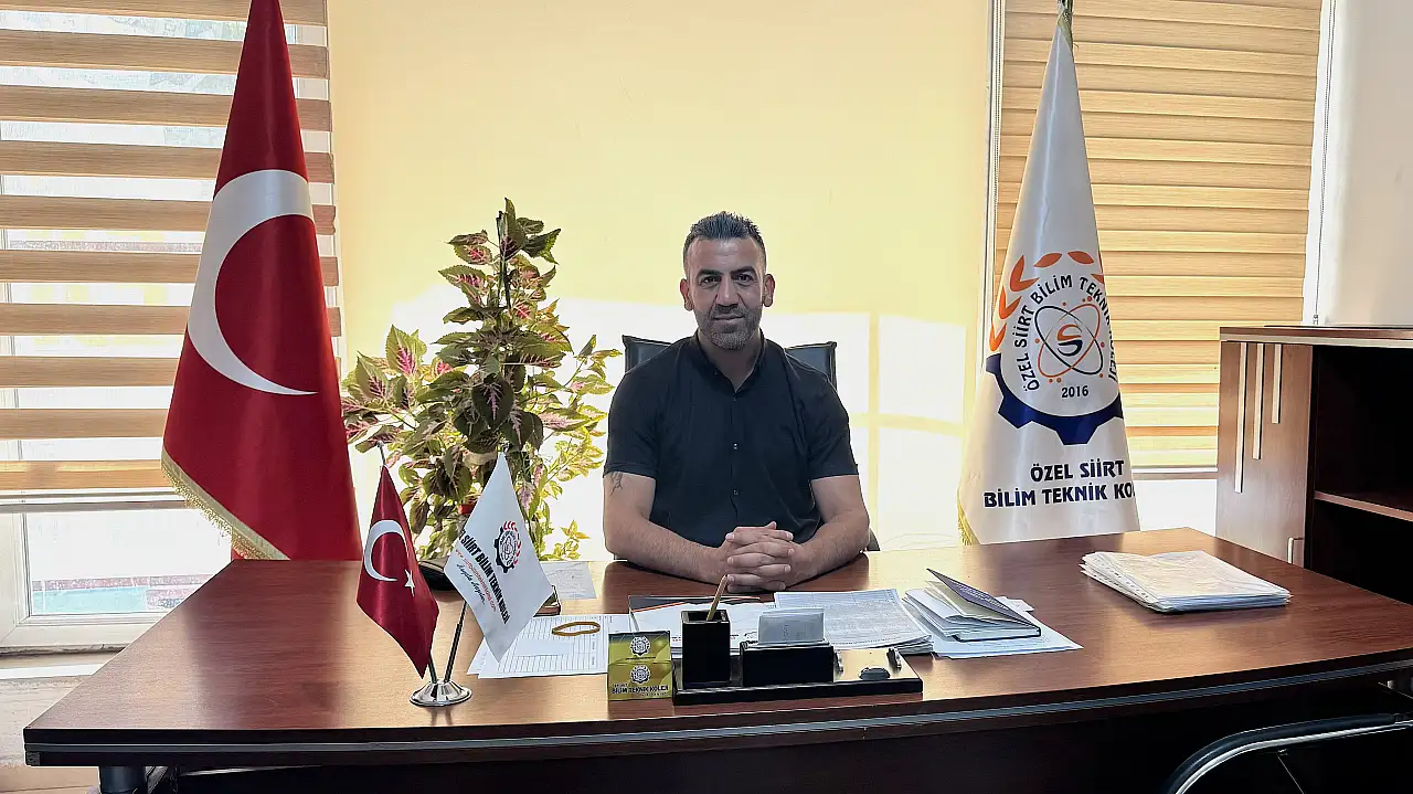 Özel Siirt Bilim Teknik Koleji okul müdürü Hüseyin Seyidoğlu