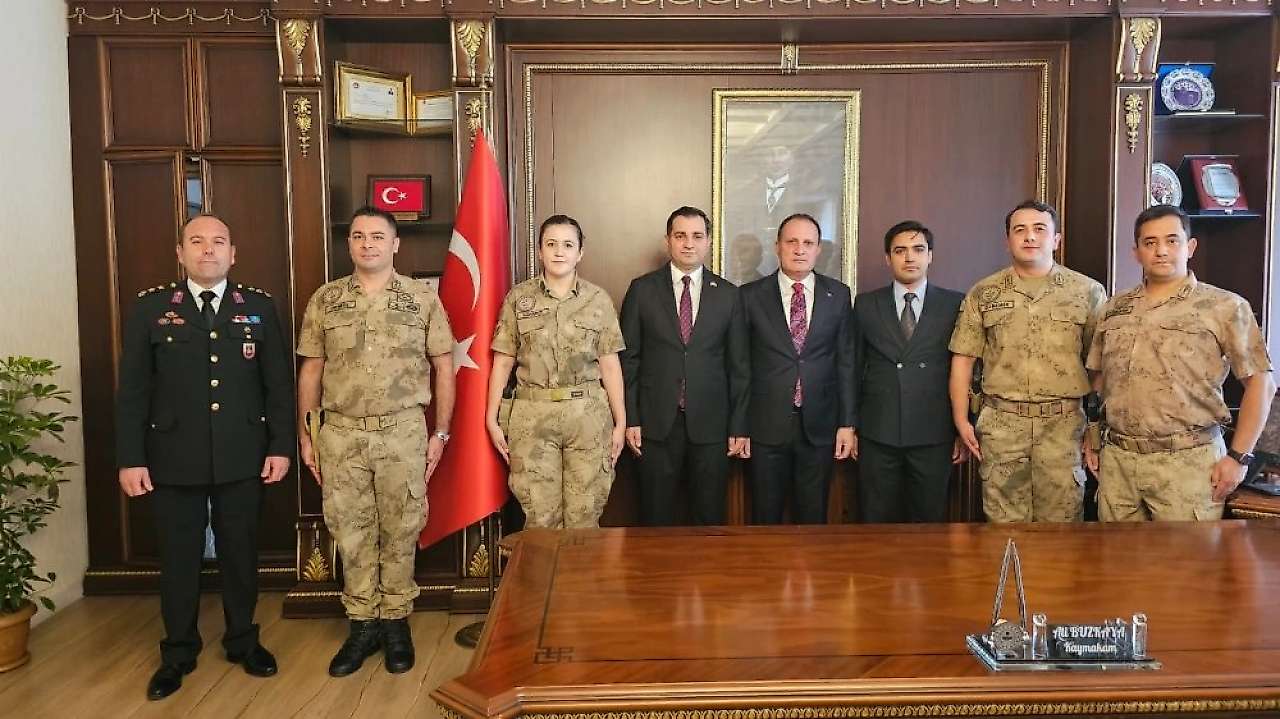 Siirt Pervari'de Jandarma Personeline Rütbe Terfi Töreni