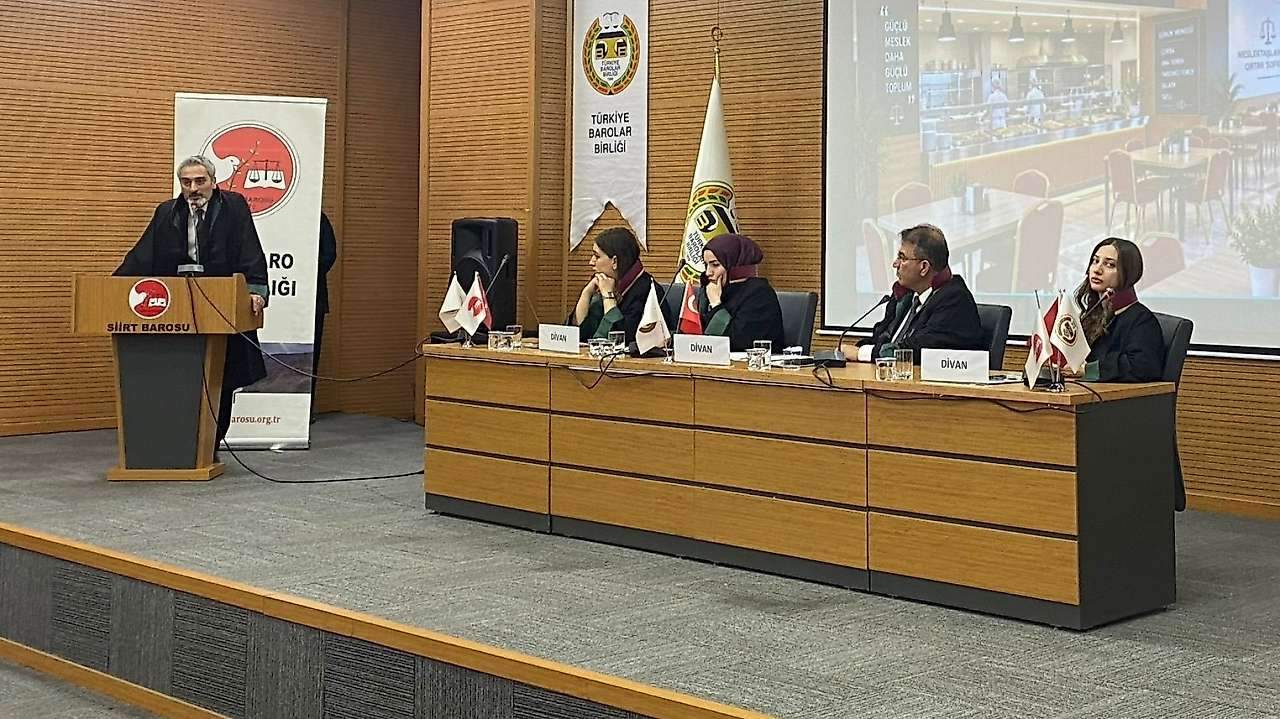 Siirt Barosu'nun Yeni Yönetimi Şekillendi: Muhammed Alptekin Yeniden Başkan Seçildi