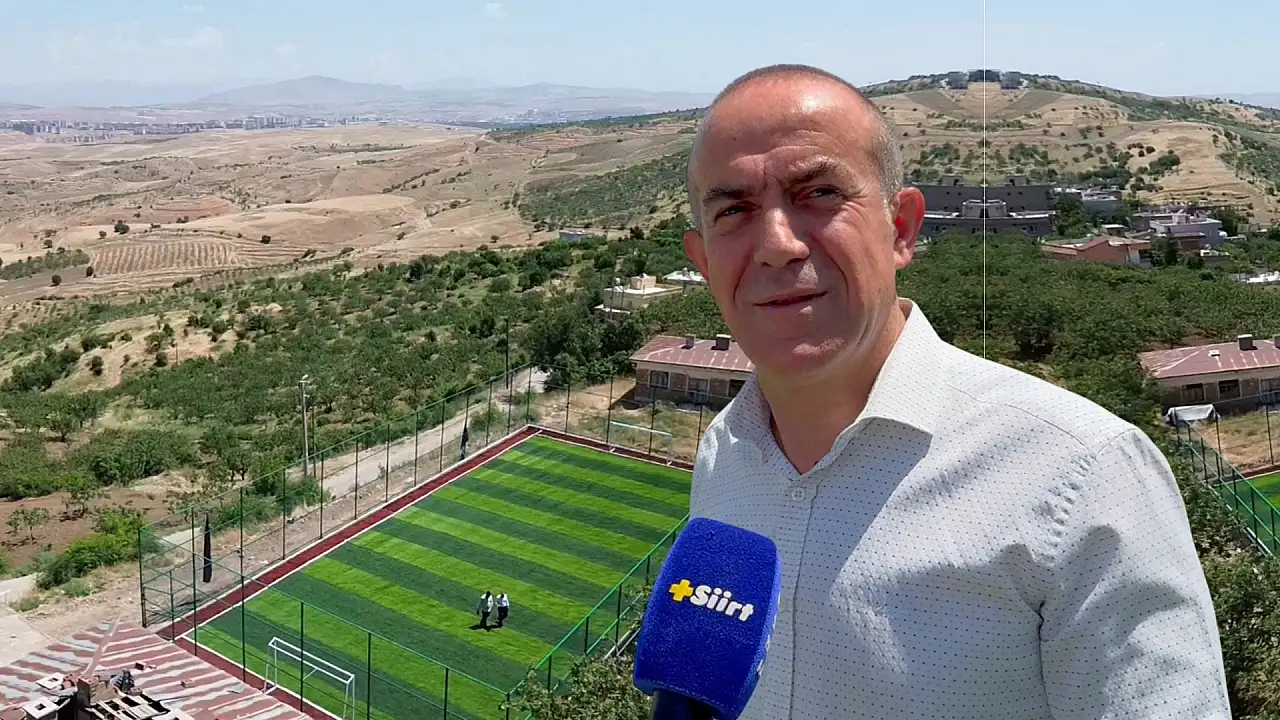 Gökçebağ Belediyesi Koçpınar Mahallesi'nde Halı Sahayı Hizmete Açtı