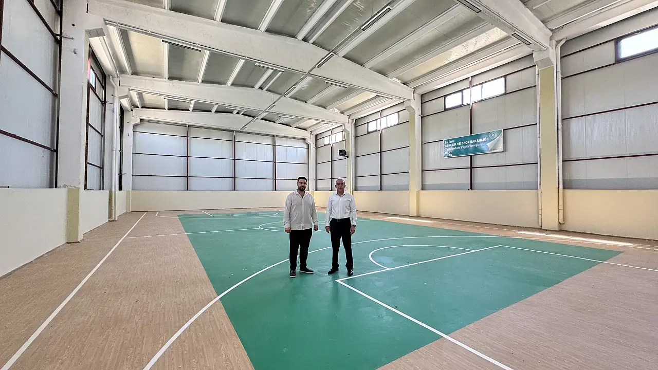 Gökçebağ'da Gençlerin Spor İçin Siirt'e Gitmesine Gerek Kalmadı: 150 Kişilik Cep Salonu Hizmete Girdi