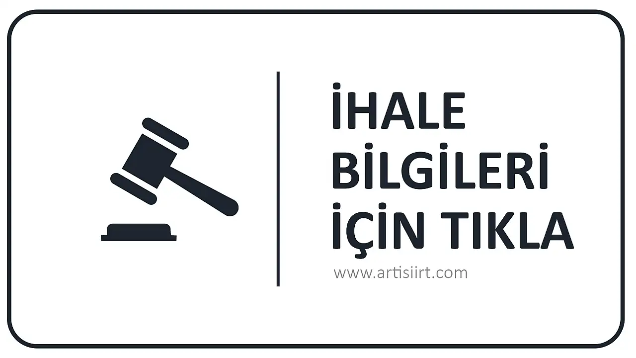 Siirt ve Kurtalan'da Hurda Karşılığı Yıkılacak Okulların İhalesine Dair Bilgiler