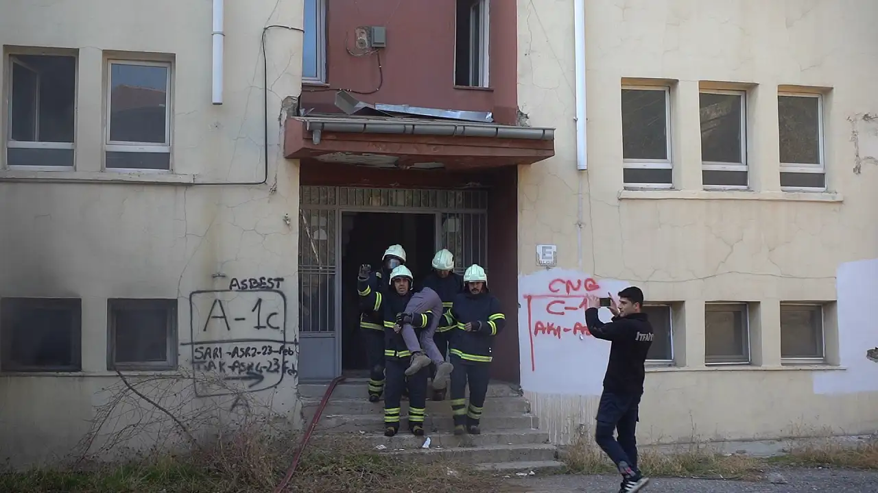 Siirt'te 14 kurumun katıldığı en kapsamlı afet tatbikatı yapıldı