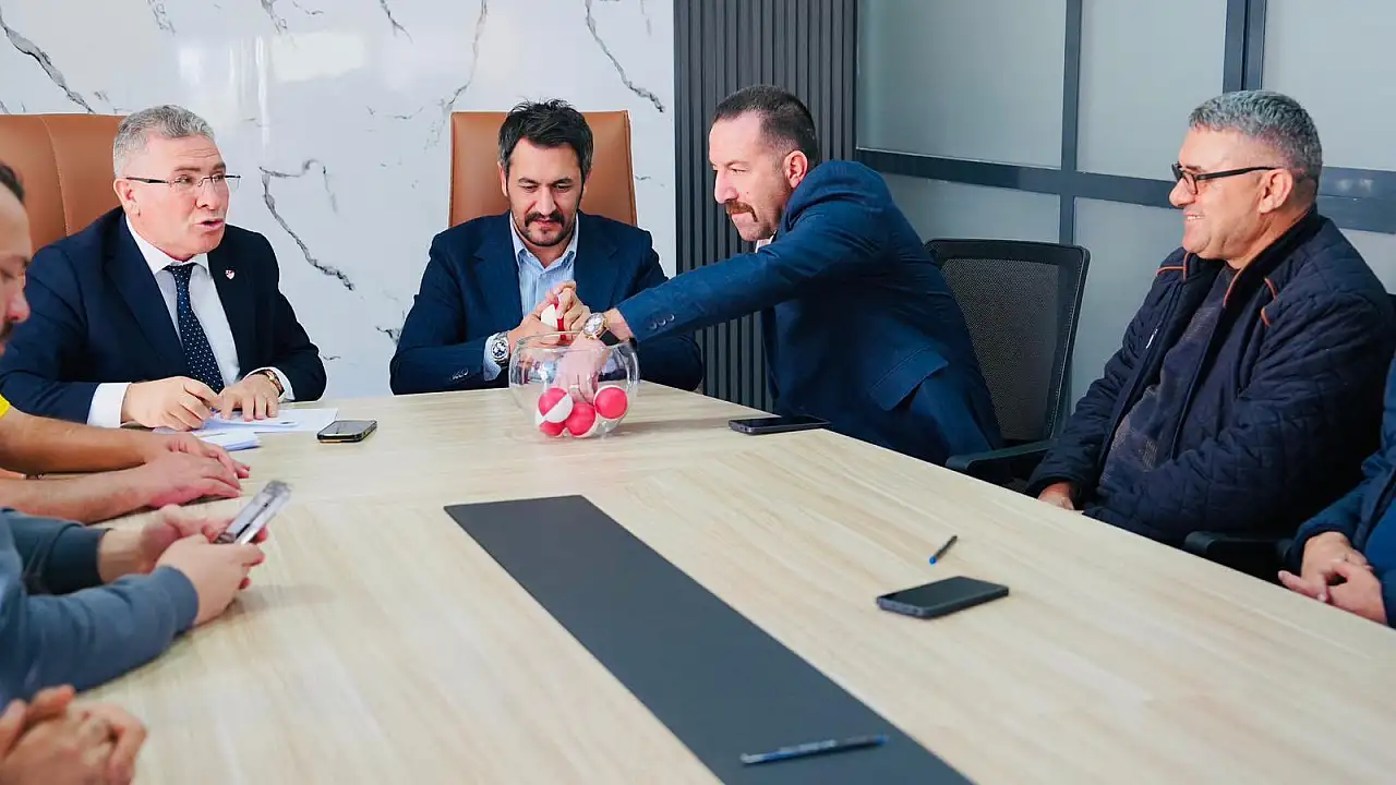 Siirt Futbol Heyecanı Başlıyor! Amatör Küme Fikstür Çekimi Gerçekleştirildi