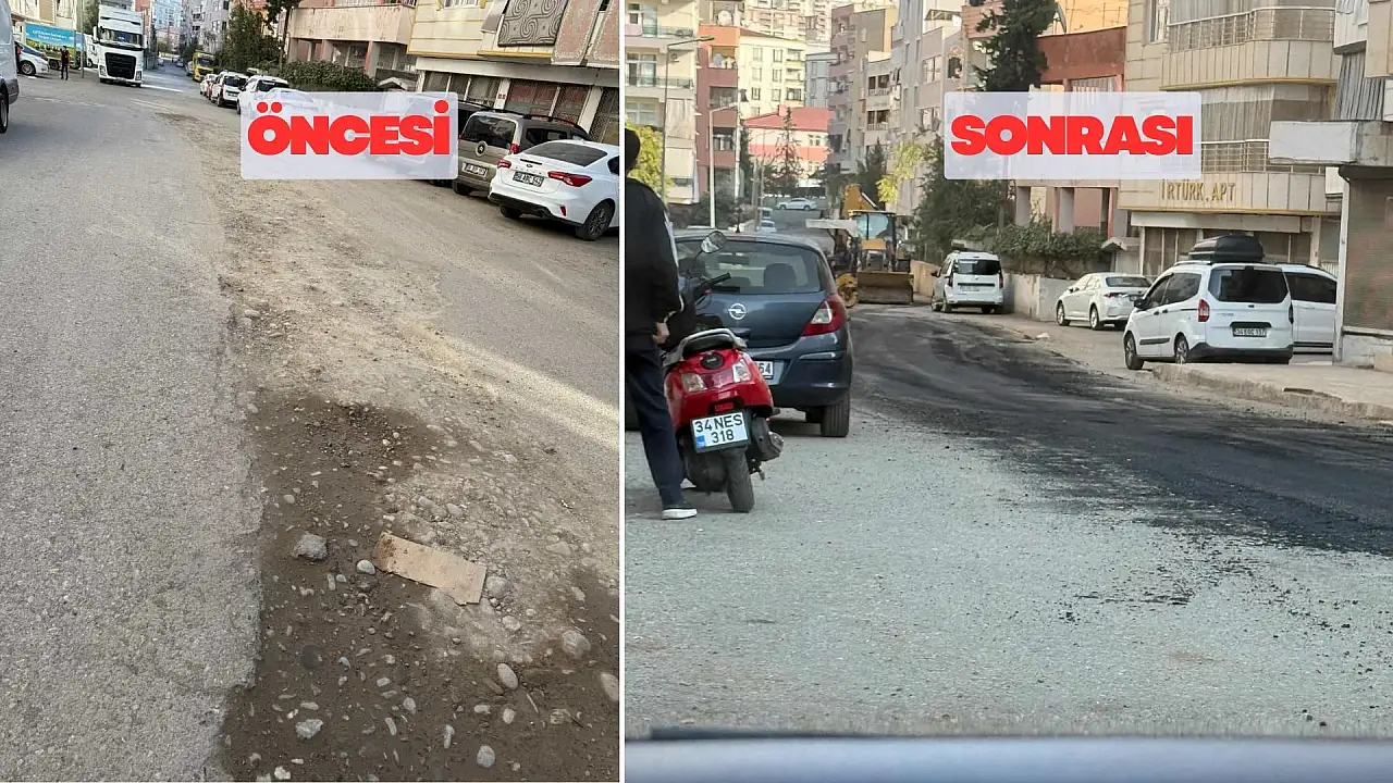 Artı Siirt Gündeme Getirdi, Siirt Belediyesi Harekete Geçti! Bozuk Yol Asfaltlandı