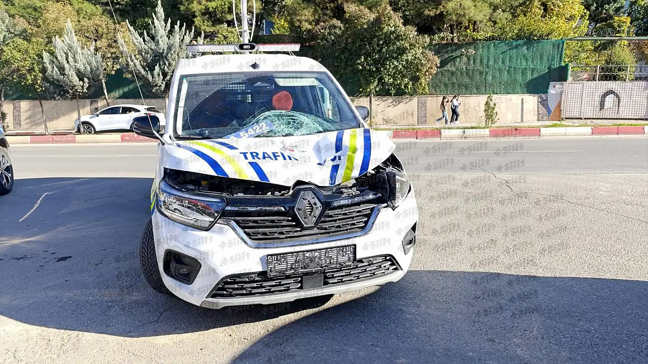 Siirt'te Polis Aracının Çarptığı Genç Kız Ağır Yaralandı
