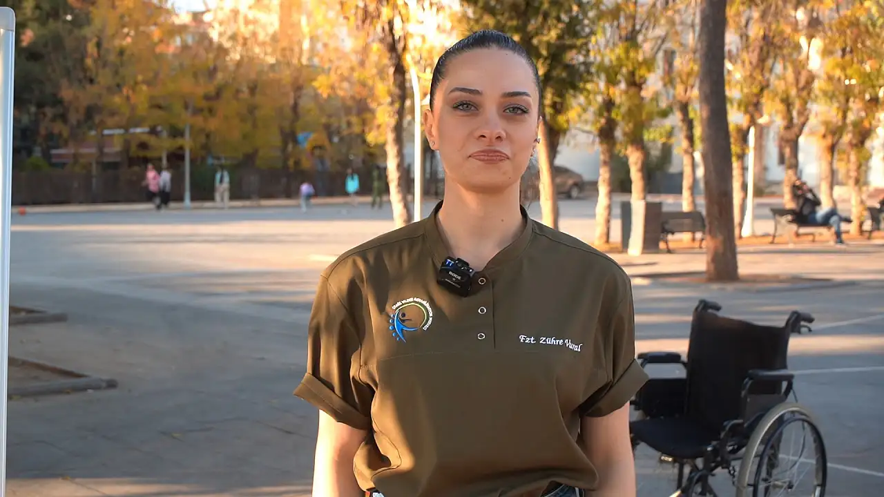 Siirt'te 3 Aralık kapsamında 'Empati Parkuru' kuruldu