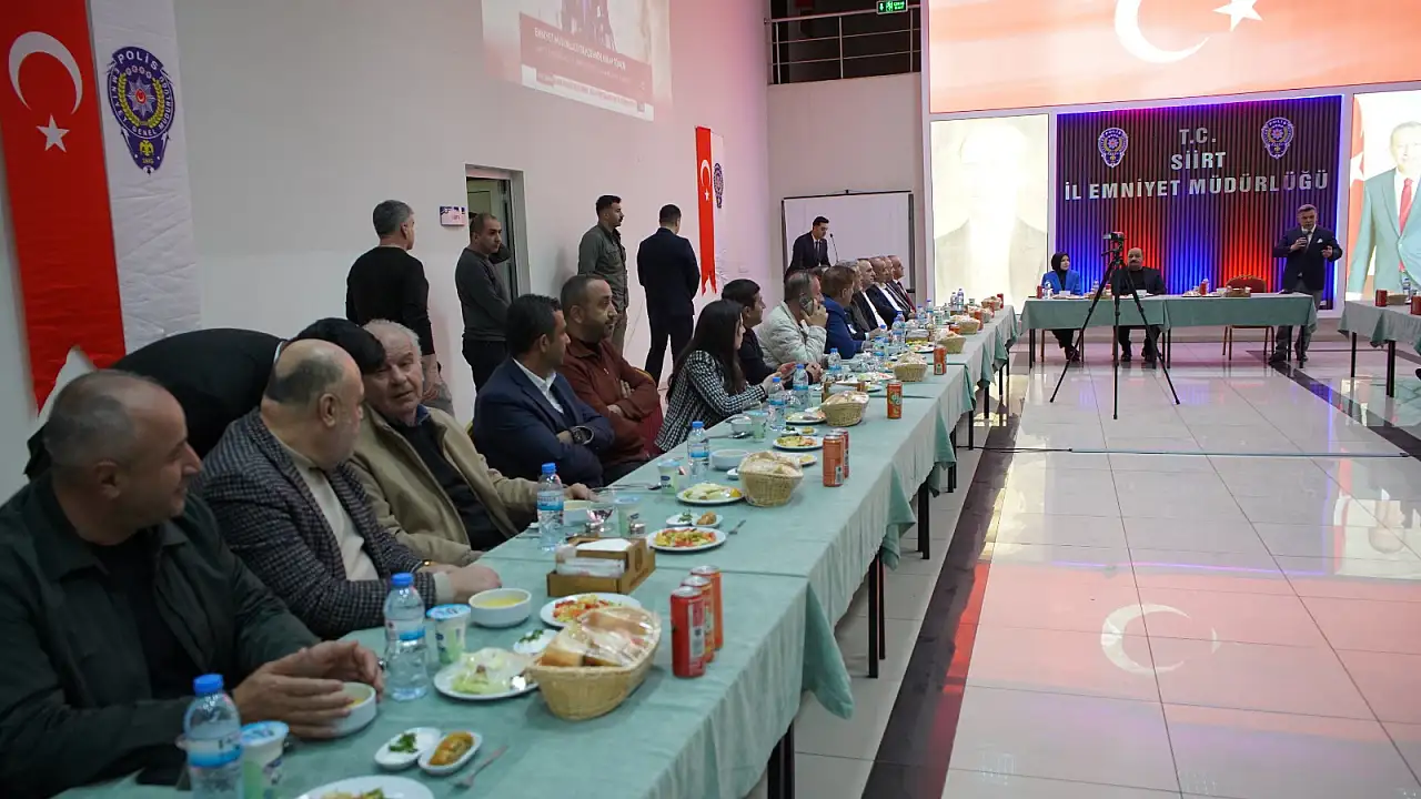 Siirt'te Özlenen Birliktelik Tablosu: Polis Teşkilatını Güçlendirme Derneği Proje Toplantısı Yapıldı