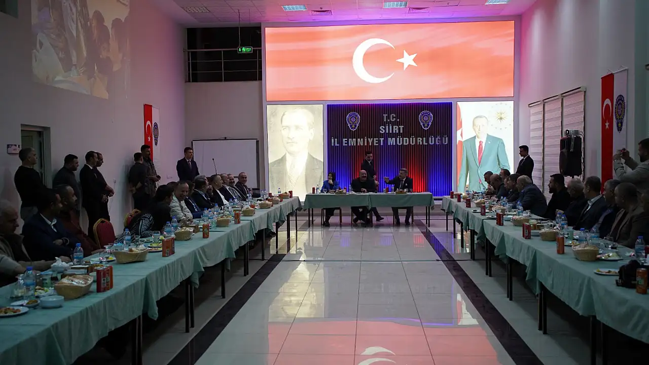 Siirt'te Özlenen Birliktelik Tablosu: Polis Teşkilatını Güçlendirme Derneği Proje Toplantısı Yapıldı