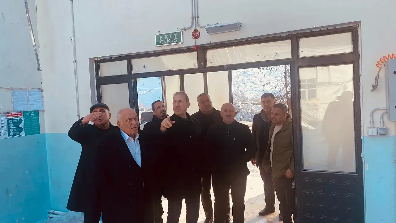 Siirt TSO'dan Eymen Tekstil'e geçmiş olsun ziyareti