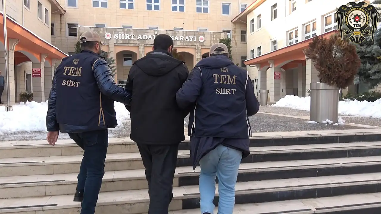 Siirt'te Sosyal Medyada DEAŞ Propagandası Yapan Şahıs Tutuklandı