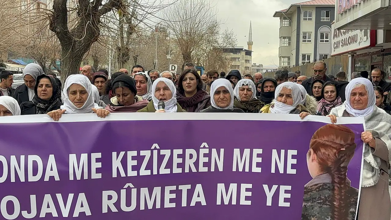 Siirt'te Barış Anneleri'nden Suriye'nin kuzeyine dikkat çeken açıklama