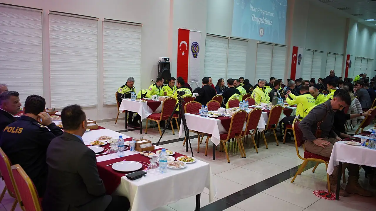 Siirt Emniyet Teşkilatı iftar programında buluştu