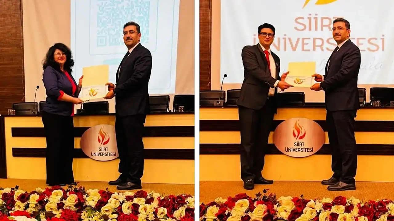 Siirt Üniversitesi'nde Akademik Yolculuk: İki Ülkeden İki Profesör Deneyimlerini Anlattı