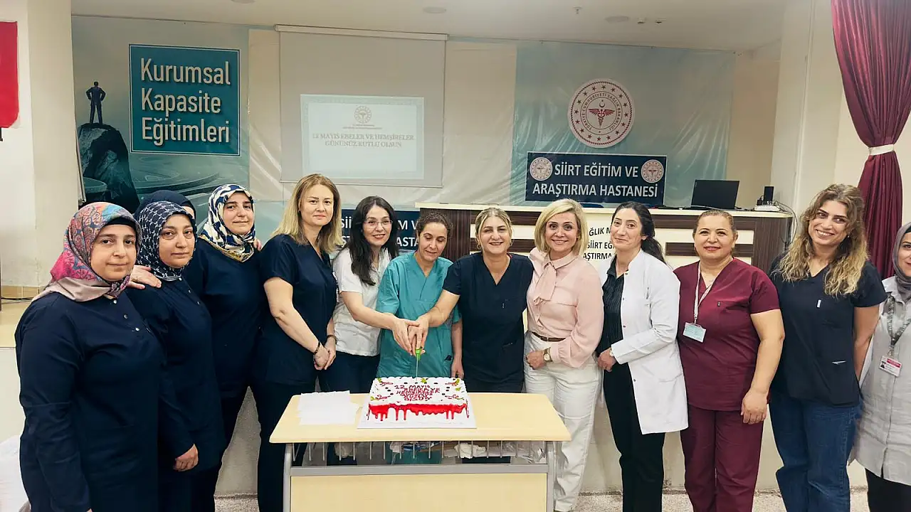 Siirt'te Hemşireler Günü Kutlandı