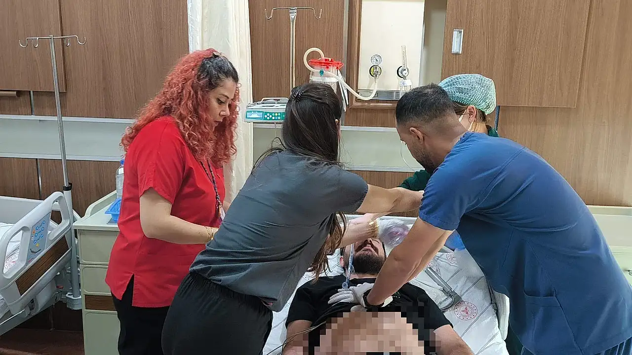 Siirt Eğitim ve Araştırma Hastanesi'nde Mavi Kod Tatbikatı Gerçekleştirildi