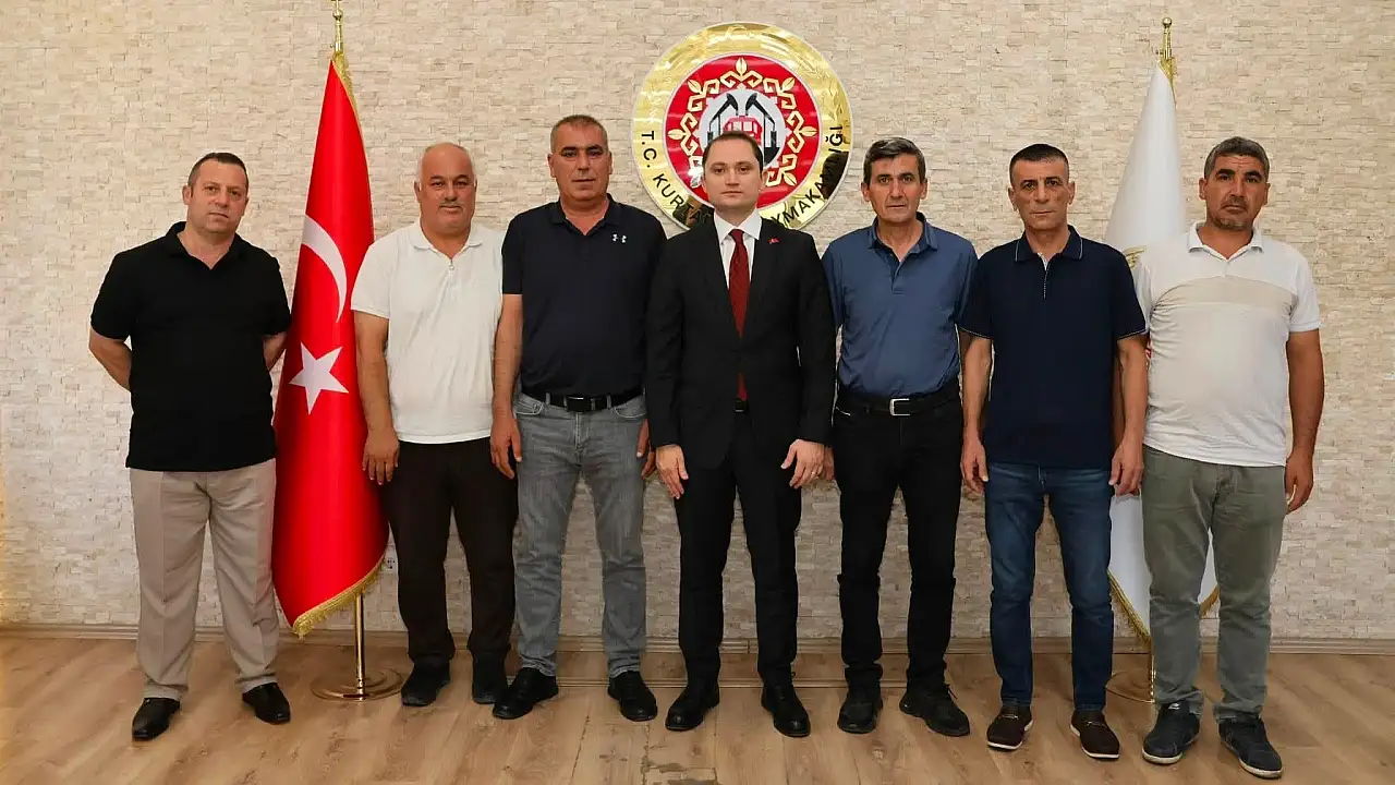 Kurtalan Kaymakamı Başara'ya Kurum ve STK Temsilcilerinden Hayırlı Olsun Ziyaret