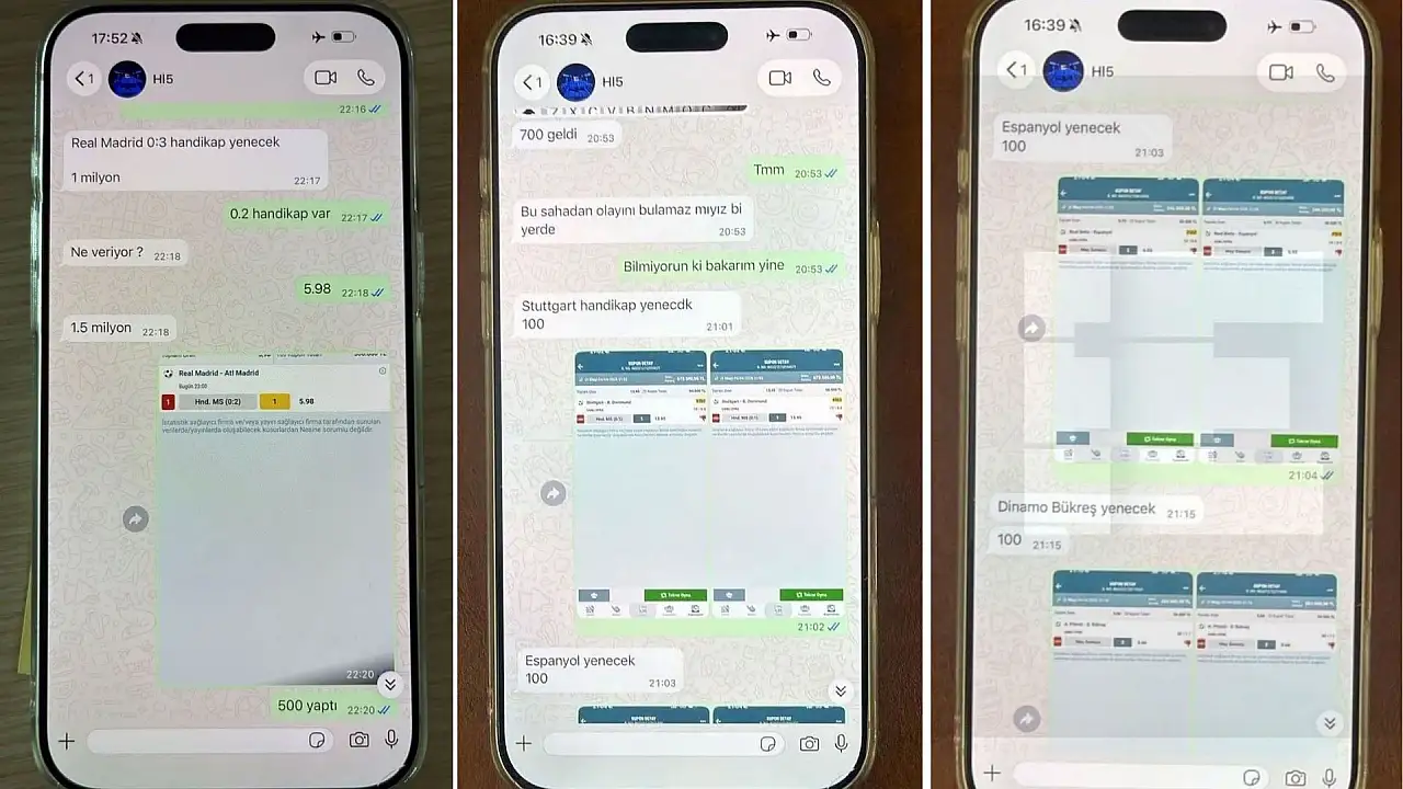 Ahbap Soruşturmasında Dosyaya Giren Yazışmalar Gündem Oldu: Milyonluk Bahis İddiası