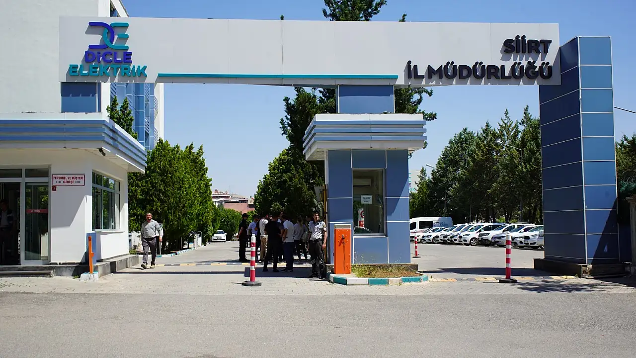 Siirt'te DEDAŞ'ın Kestiği Cezalara Köylülerden Tepki, Köylüler DEDAŞ'ın Kapısına Dayandı