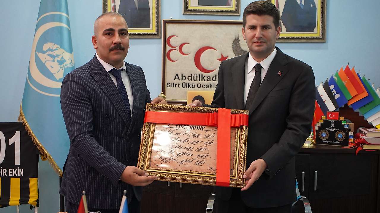 Ülkü Ocakları Genel Başkanı Yıldırım Siirt'te: ''Bir Gencimizi Kaybetmek, Bir Vatan Toprağını Kaybetmekten Farksız''