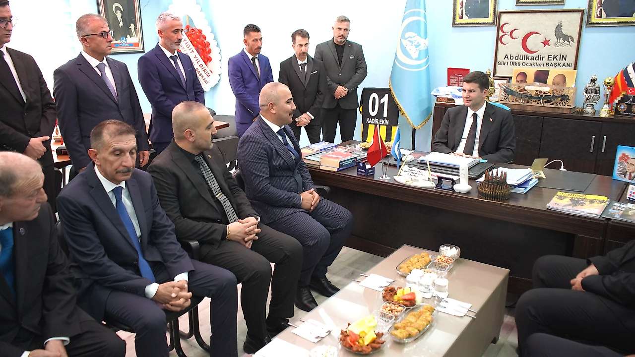 Ülkü Ocakları Genel Başkanı Yıldırım Siirt'te: ''Bir Gencimizi Kaybetmek, Bir Vatan Toprağını Kaybetmekten Farksız''