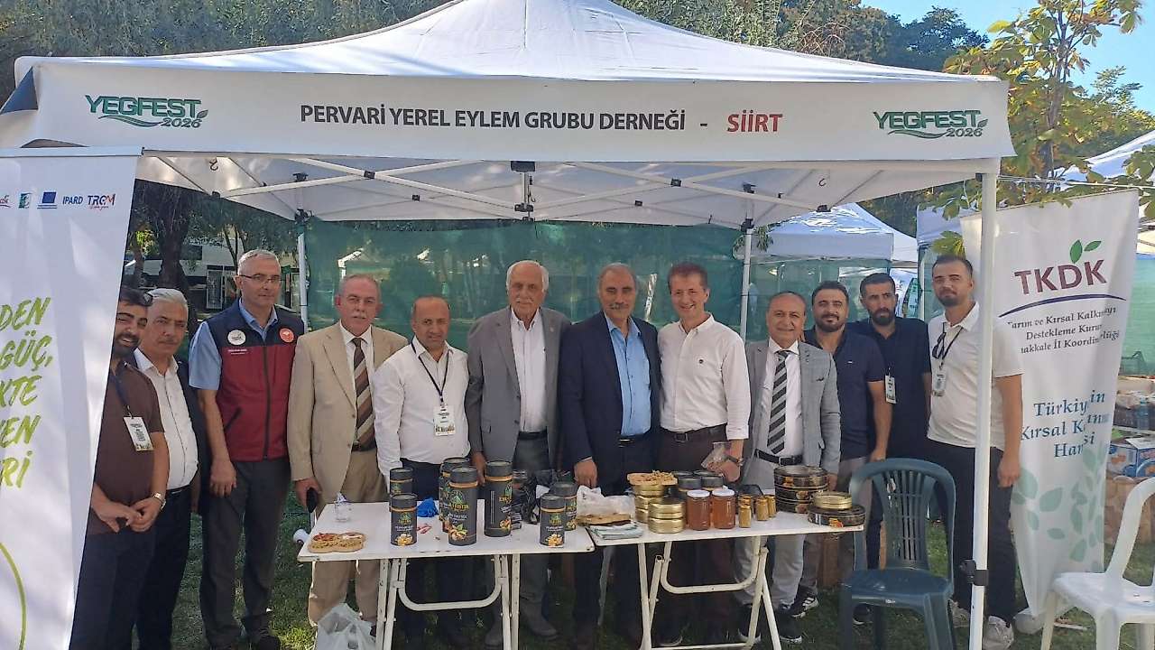 Siirt'in Yöresel Ürünleri Ankara'da Tanıtıldı