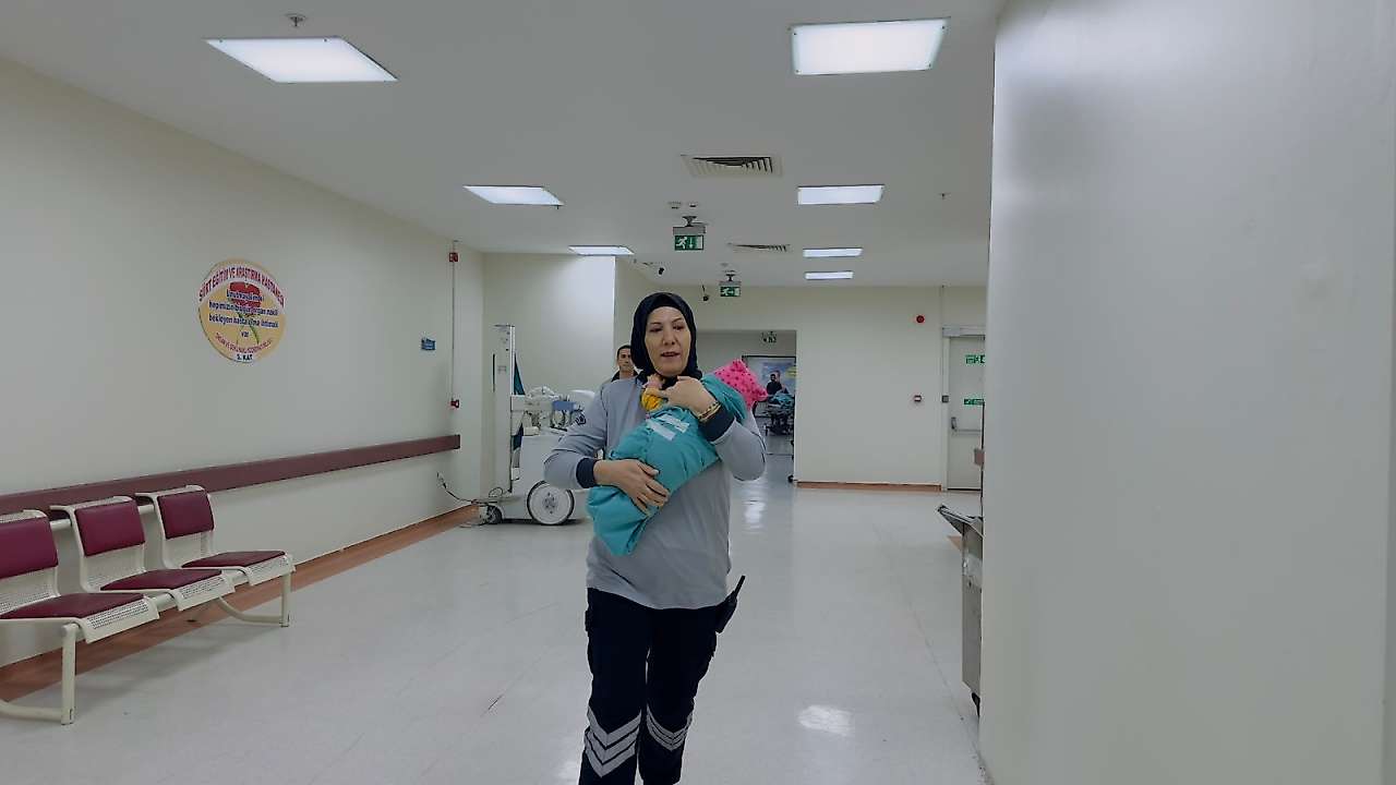 Siirt'te Hastanede Bebek Kaçırma Tatbikatı Gerçekleştirildi