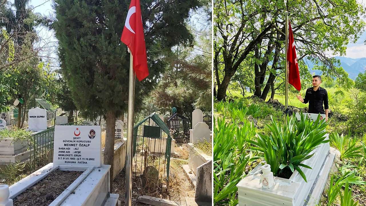 Siirt'te Yenilenen Şehit Mezarlıkları İçin Özalp'tan Teşekkür