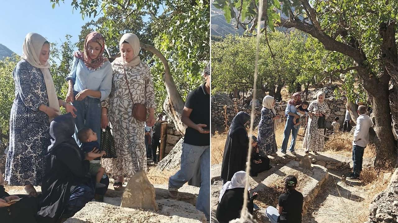 Siirt Eruh'ta Bapire Sufi Ziyaretine Yüzlerce Kişi Katıldı