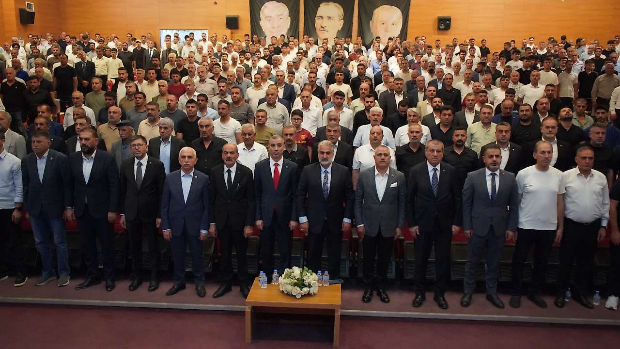 MHP Siirt'te 15. Olağan İl Kongresi Başladı: Tek Listeyle Gidiliyor