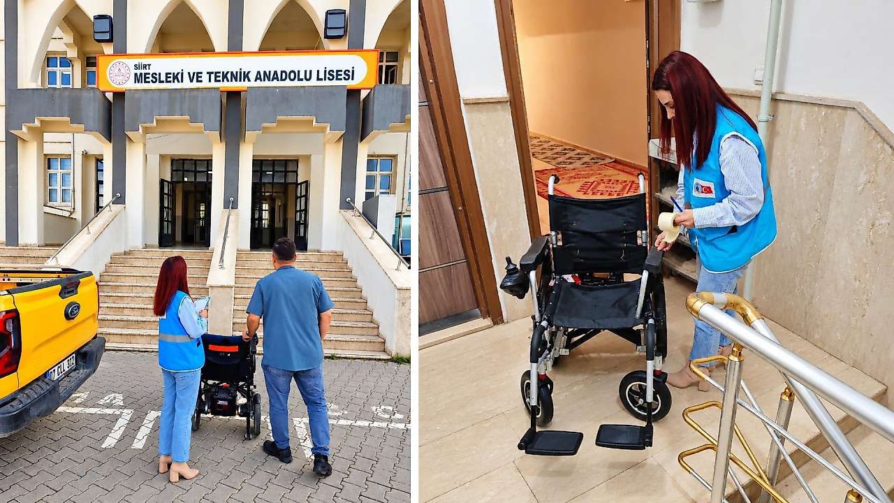 Siirt Belediyesi'nden Engelli Vatandaşlara Ücretsiz Tekerlekli Sandalye Desteği