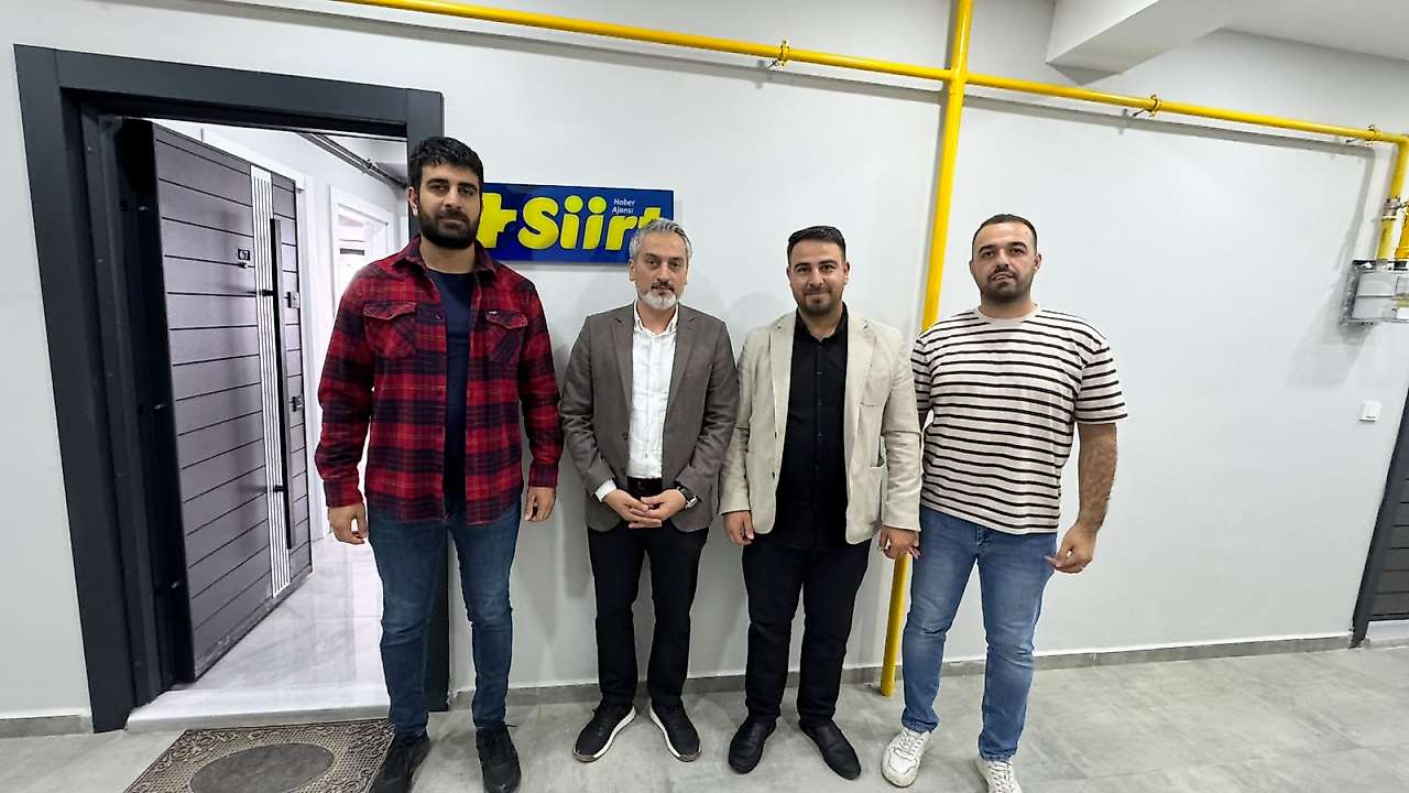 Siirt Baro Başkanı Alptekin ve Yönetiminden Artı Siirt'e Ziyaret
