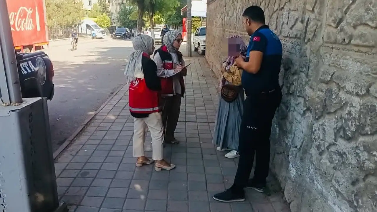 Siirt Kurtalan'da Dilencilere Yönelik Ortak Denetim