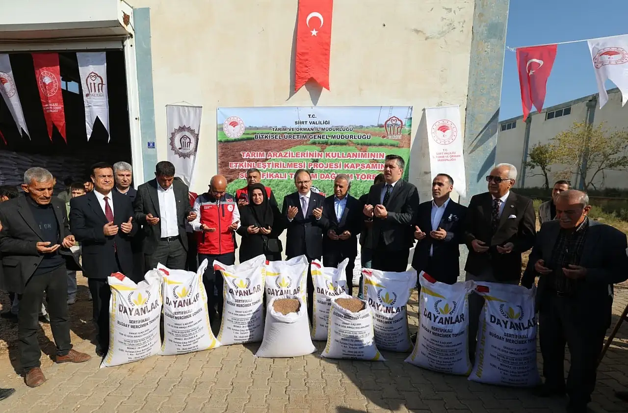 Siirt'te TAKE Projesi Kapsamında Tarıma 13 Milyon Liralık Destek