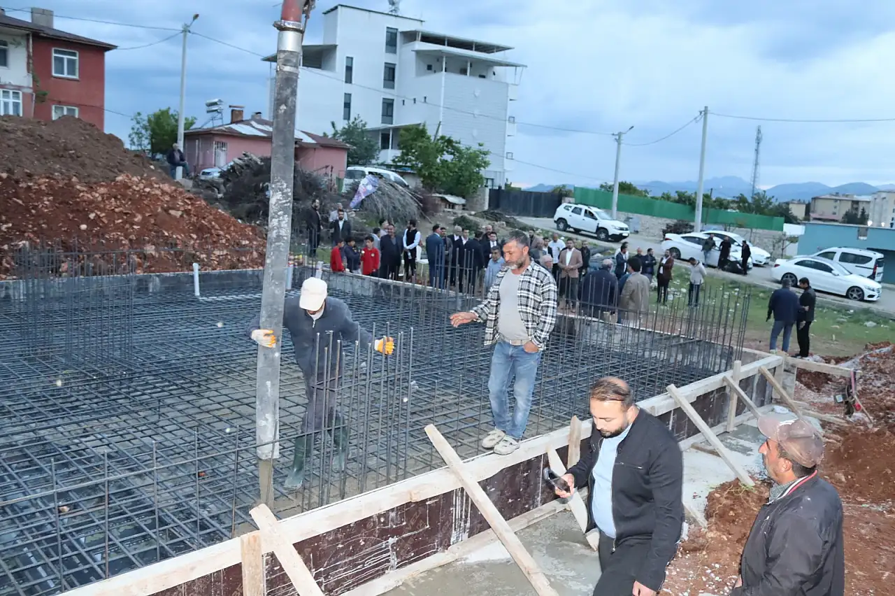 Sancaklar Vakfı'ndan Şirvan'a Eğitime Destek: Yeni Kur'an Kursunun Temeli Atıldı