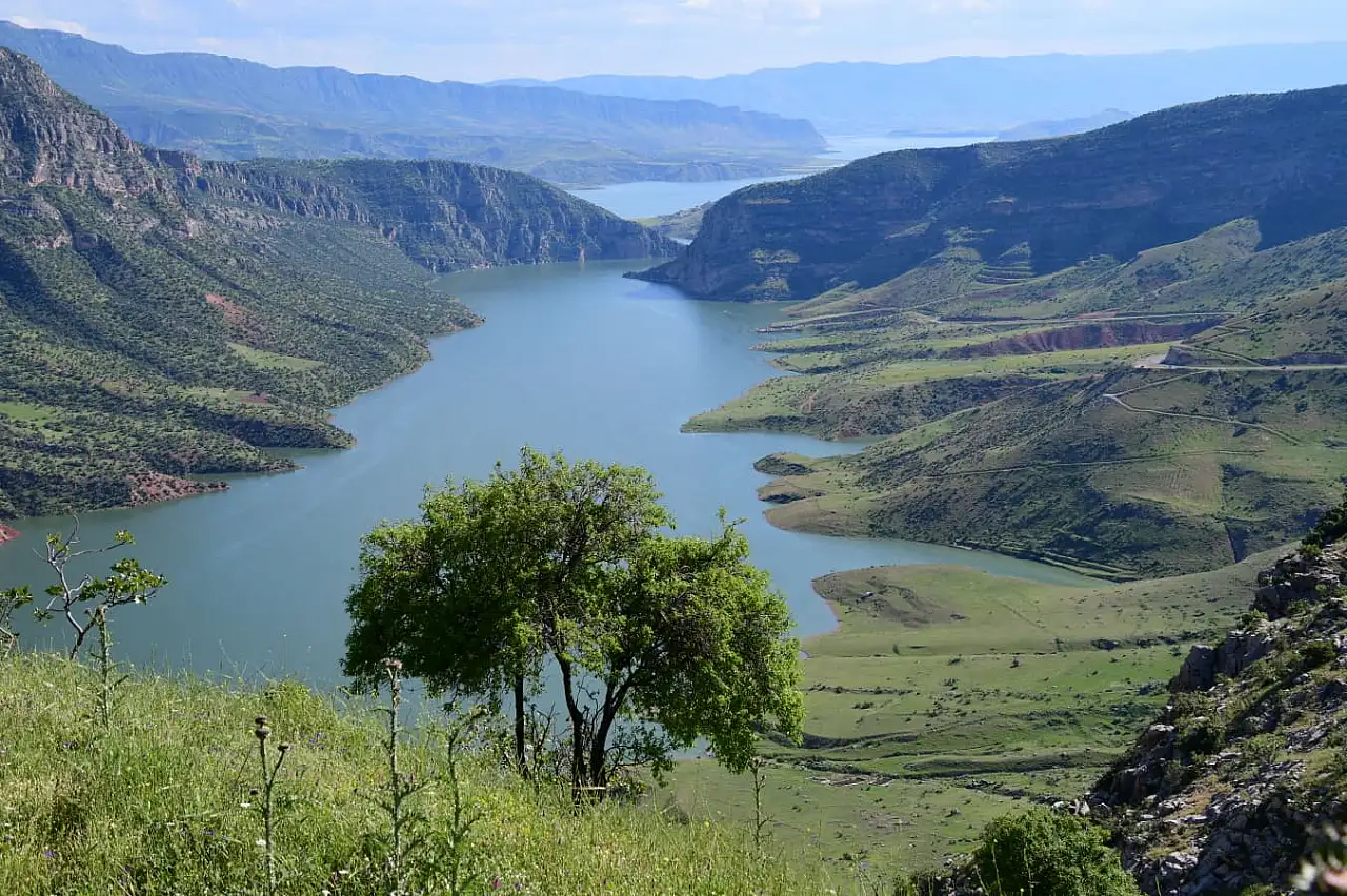 Siirt'te Botan Vadisi Son Yılların En Yüksek Su Seviyesine Ulaştı