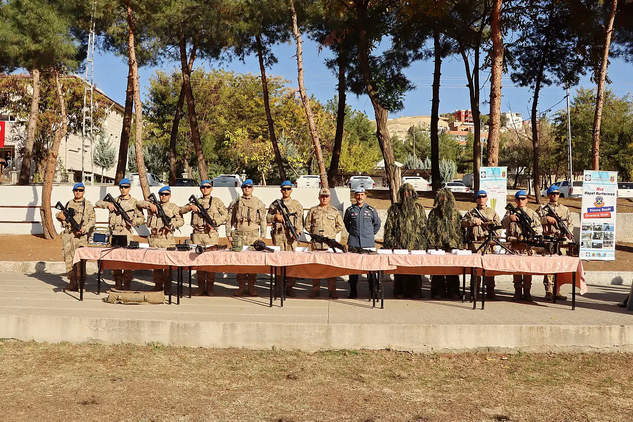 Katar Albayından Siirt İl Jandarma Komutanlığı'na Ziyaret