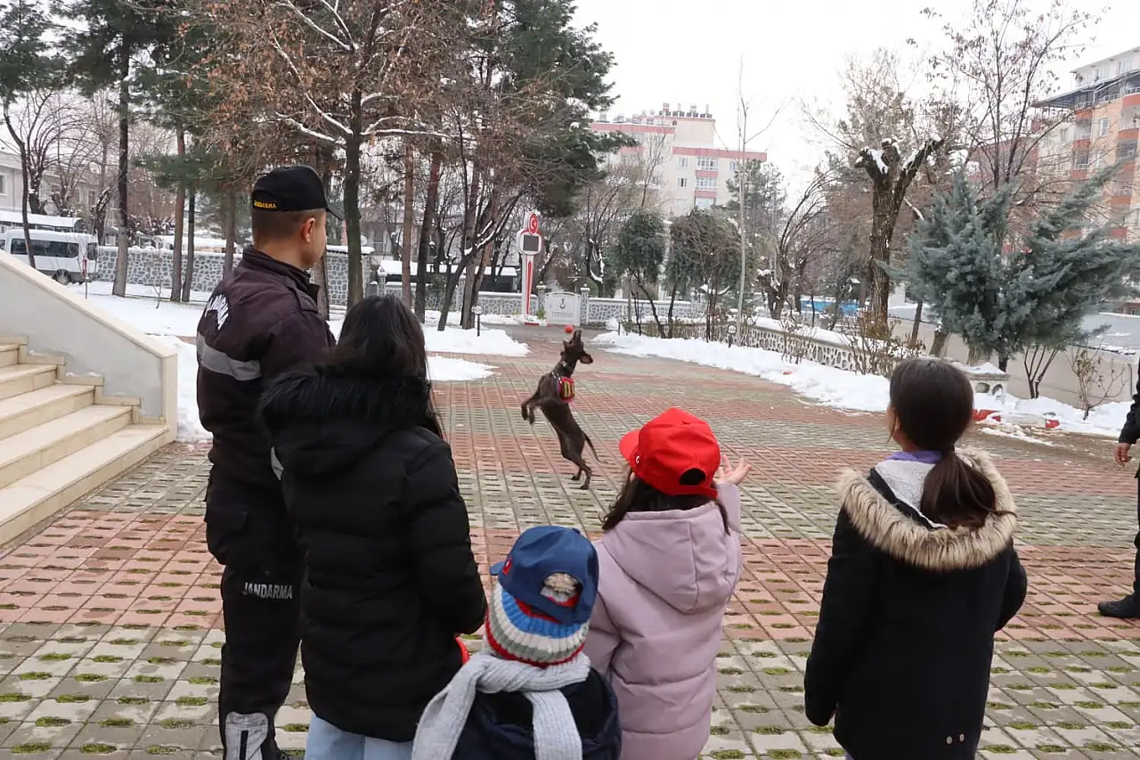 Siirt'te Koruma Altındaki Çocuklara Jandarmadan Farkındalık Etkinliği