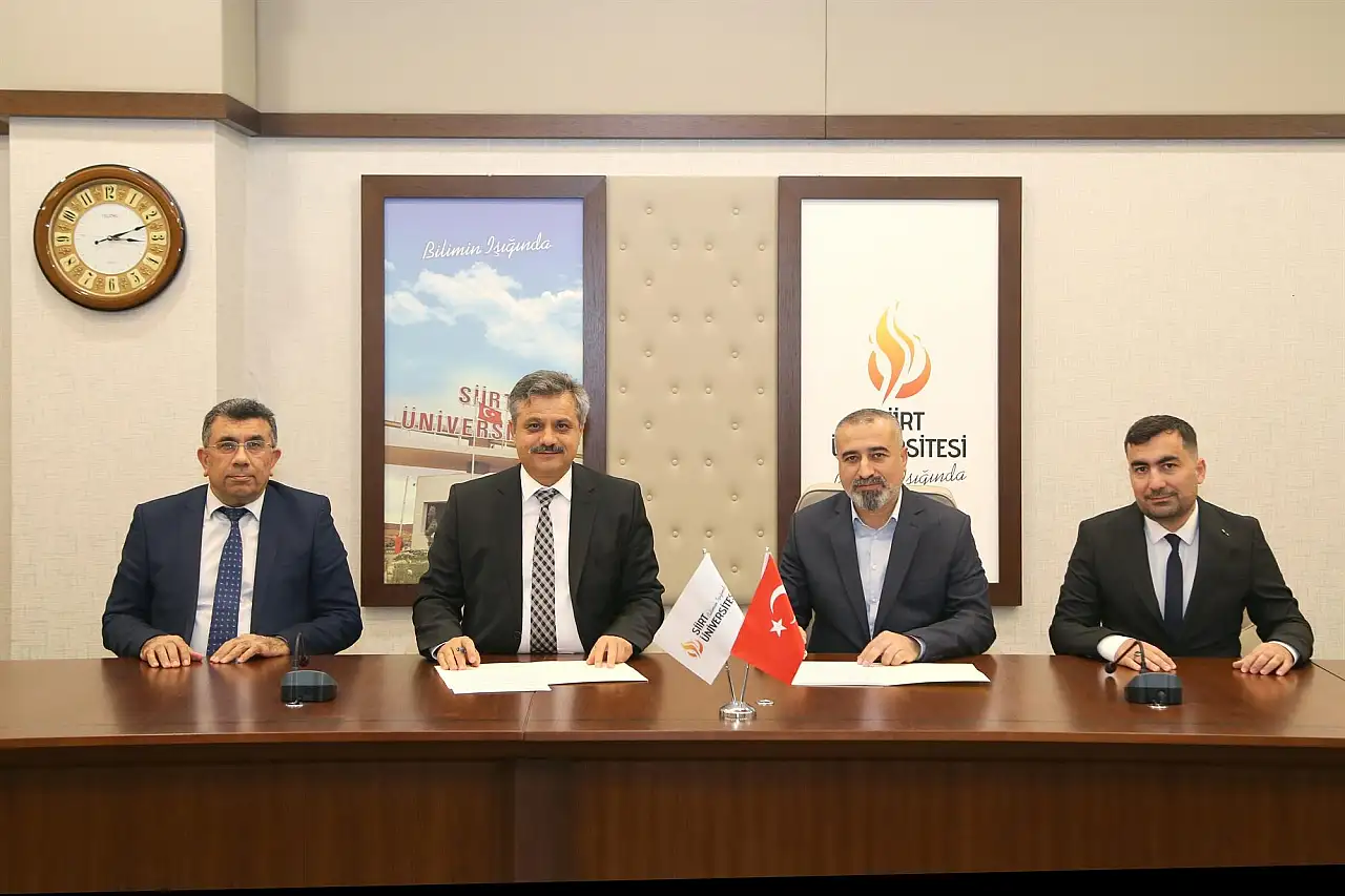 Siirt Üniversitesi ile Cahter Organik Arasında Arıcılık ve Doğal Ürünler İçin İş Birliği Protokolü
