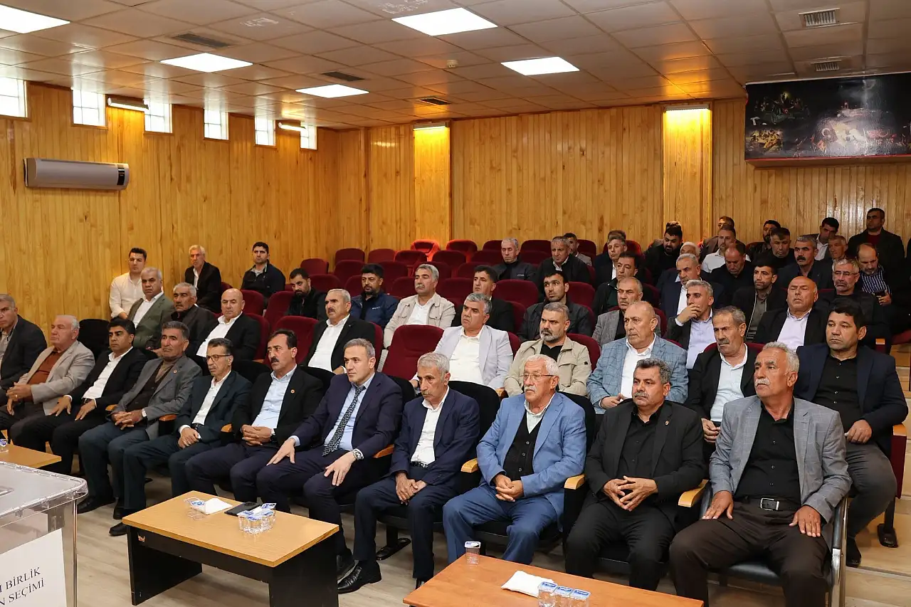 Kurtalan Köylere Hizmet Götürme Birliği'nde encümen seçimi yapıldı