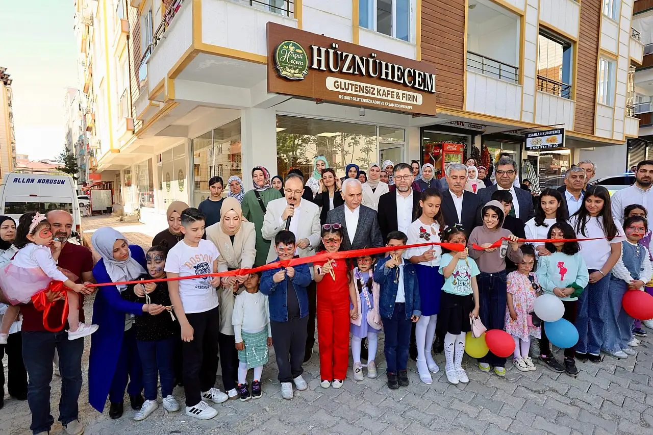 Türkiye'nin İlk Glutensiz Kadın Kooperatifi Mutfağı Siirt'te Hizmete Girdi